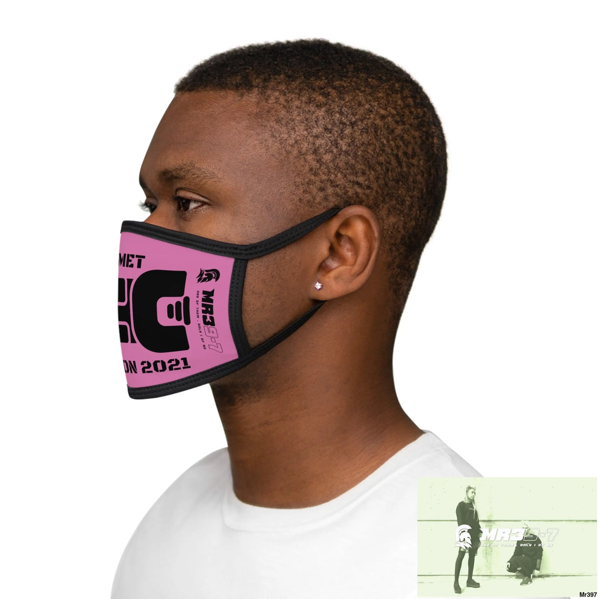 The Met Tasered me 2021 Mixed-Fabric Face Mask One size Accessories