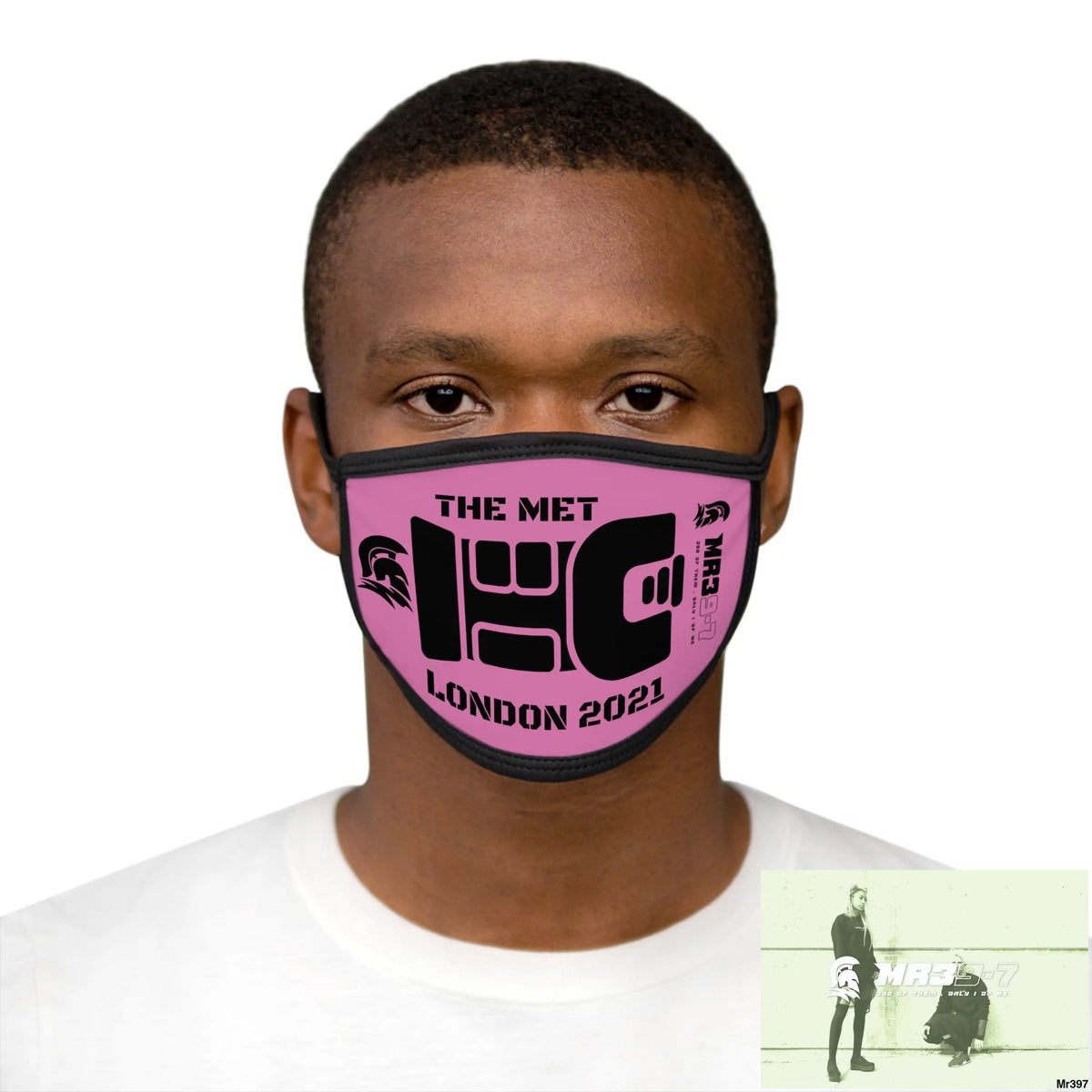 The Met Tasered me 2021 Mixed-Fabric Face Mask One size Accessories