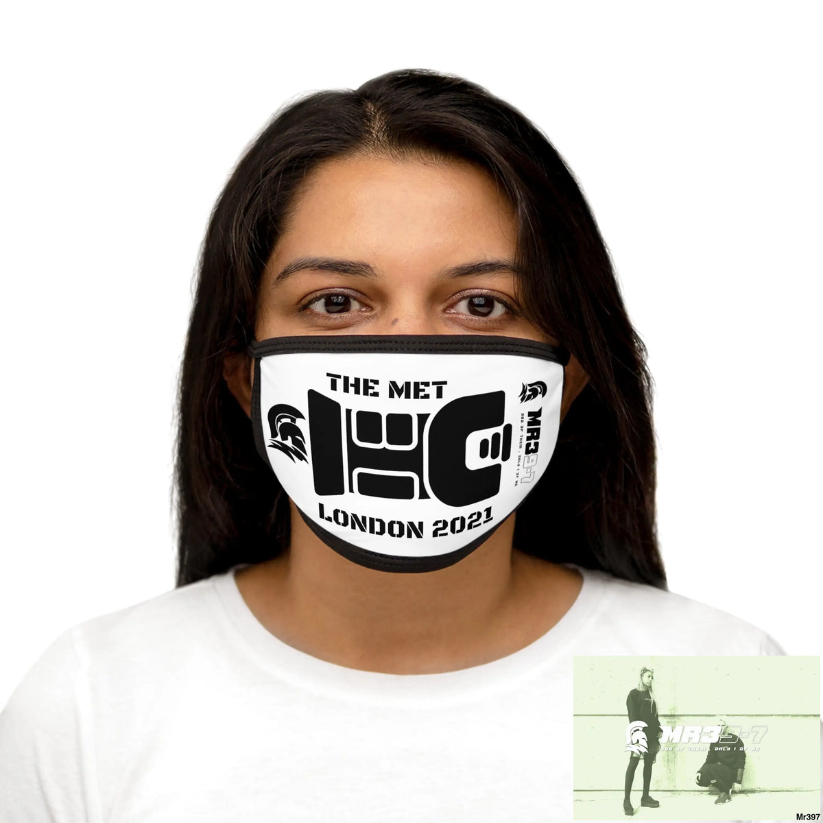 The Met Tasered me 2021 Mixed-Fabric Face Mask One size Accessories