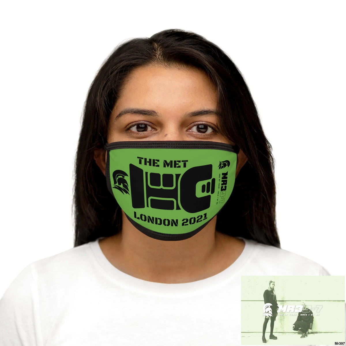 The Met tasered me 2021 Mixed-Fabric Face Mask One size Accessories