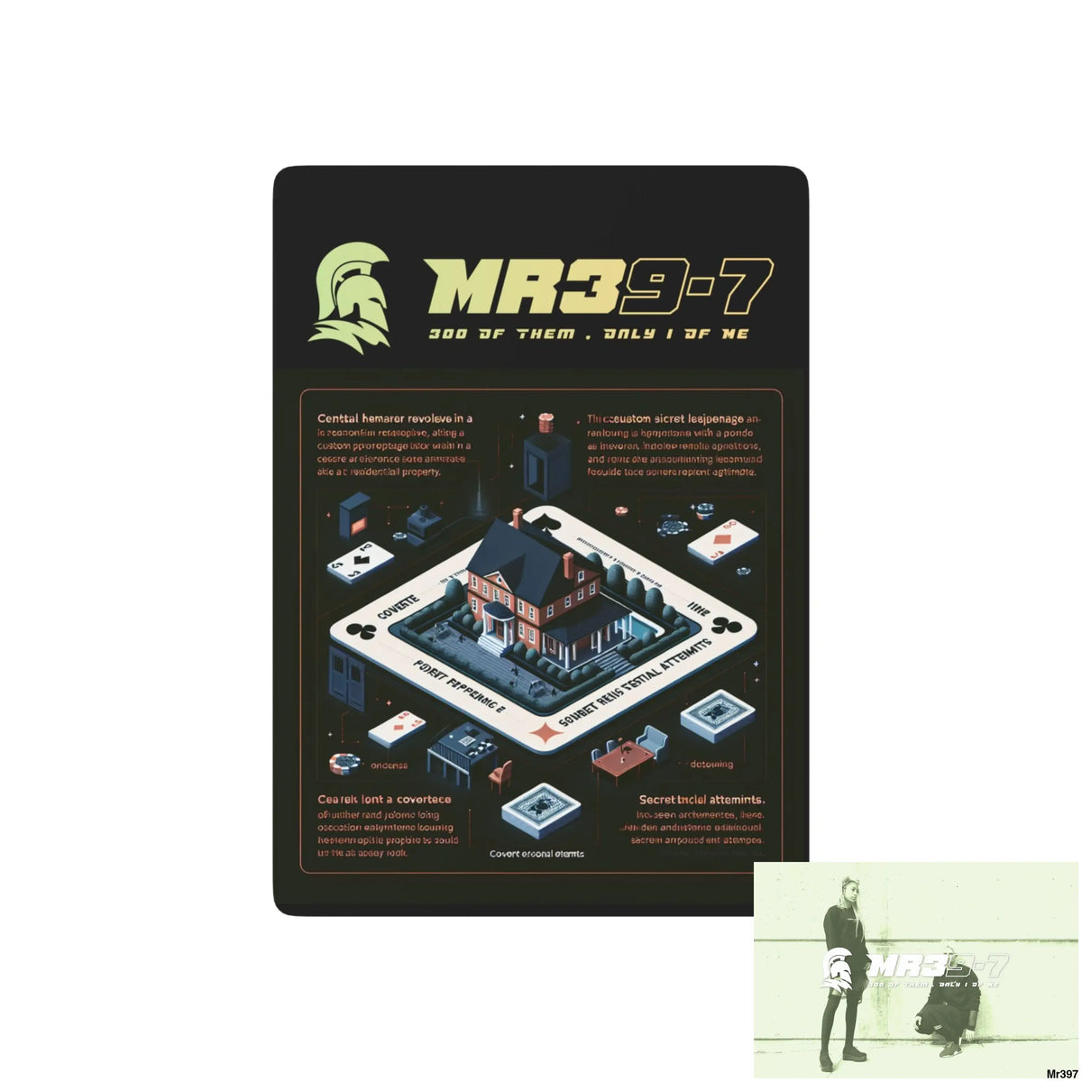 The Mr39-7 Linking all #7 back to UK 2016 to 2024 failures their’s my deaths AI Themed Ltd Edition Custom Poker Cards