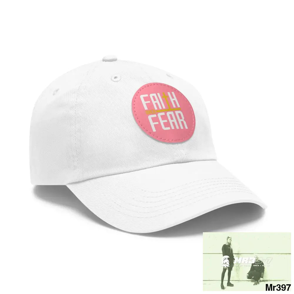 The MR39 Dad Hat with Leather Patch (Round) Hats