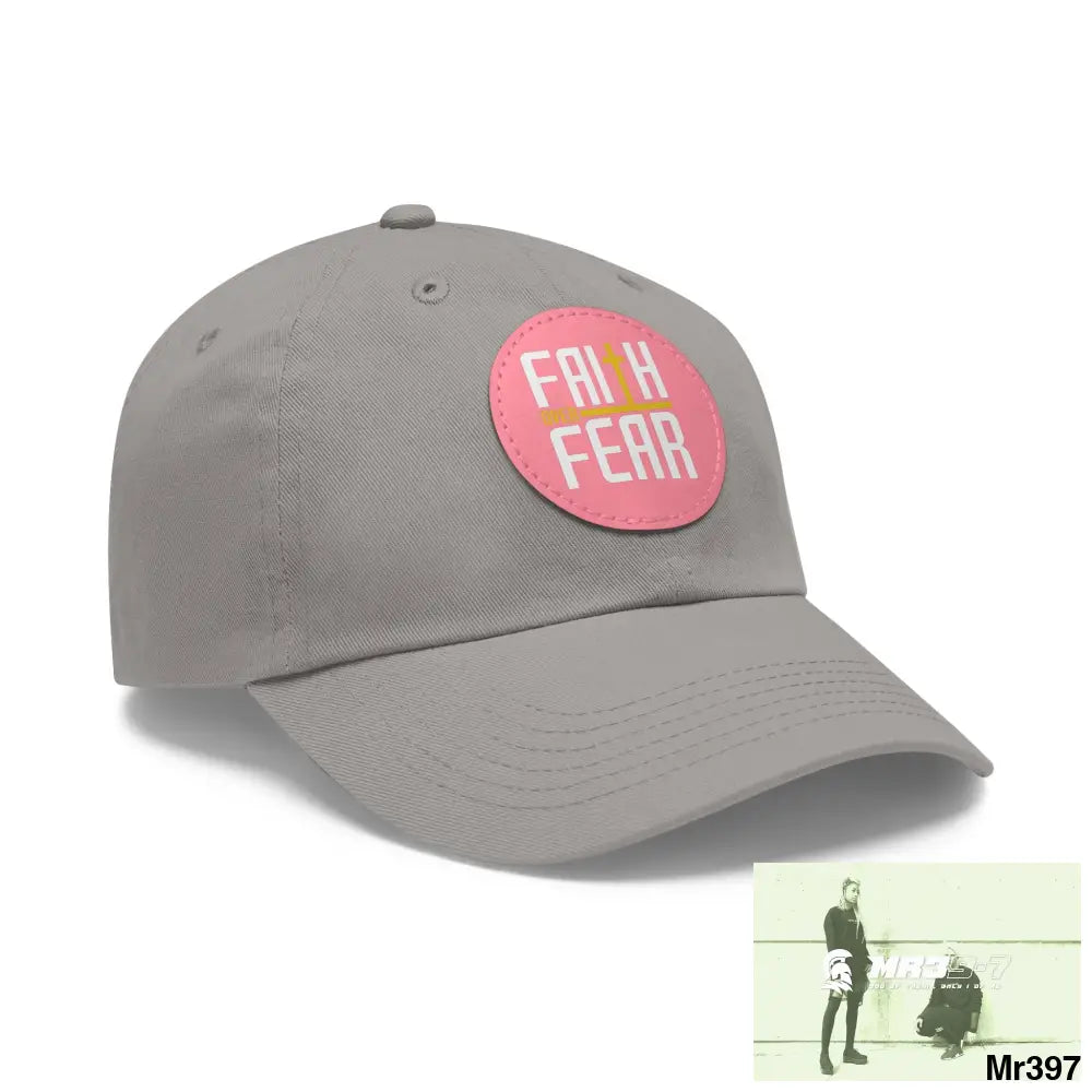 The MR39 Dad Hat with Leather Patch (Round) Hats