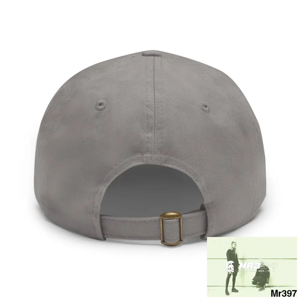 The MR39 Faith over Fear Dad Hat with Leather Patch (Round) Hats