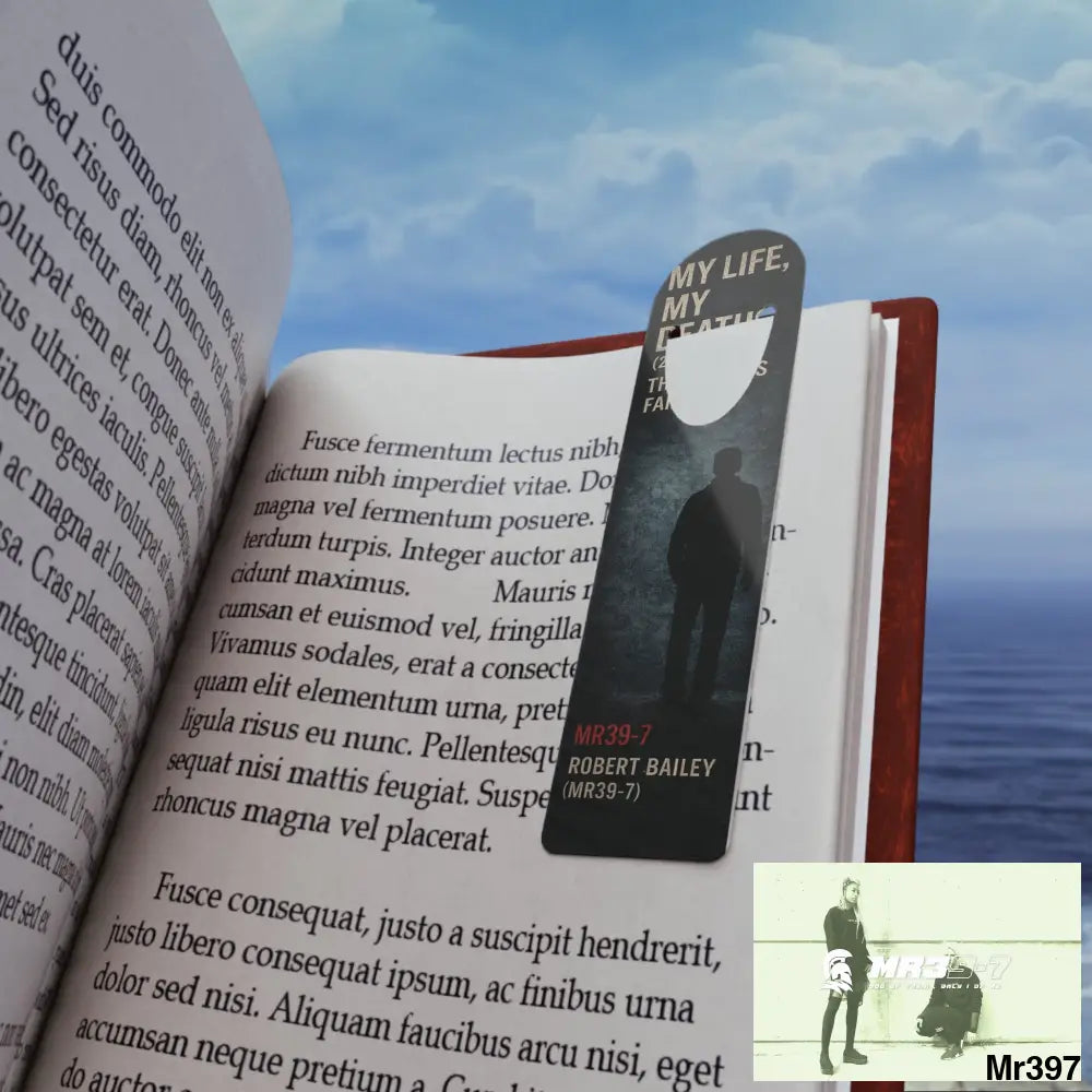 The Official My Life My Deaths Their Plans failed 2001 -2025 Bookmark One size / White Accessories