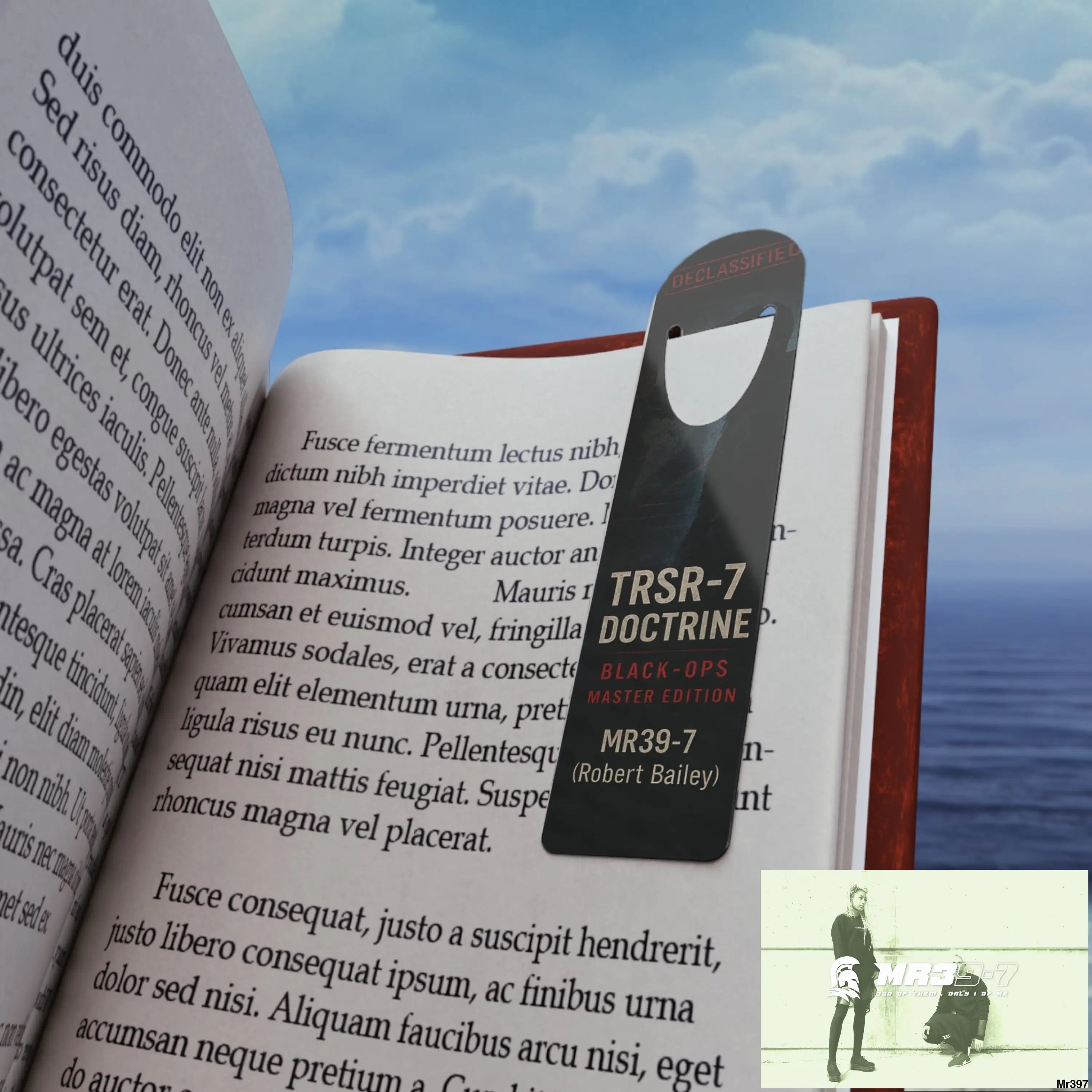 The Official My Life My Deaths Their Plans failed 2001 -2025 Raw Edition Bookmark One size / White Accessories