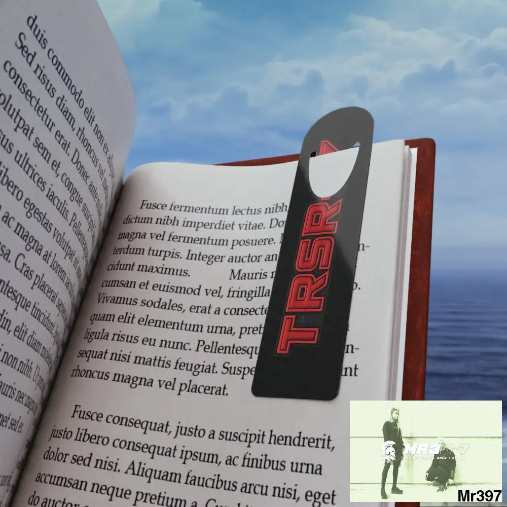 The Official TRSR-7 Edition My Life My Deaths Their Plans failed 2001 -2025 Bookmark One size / White Accessories