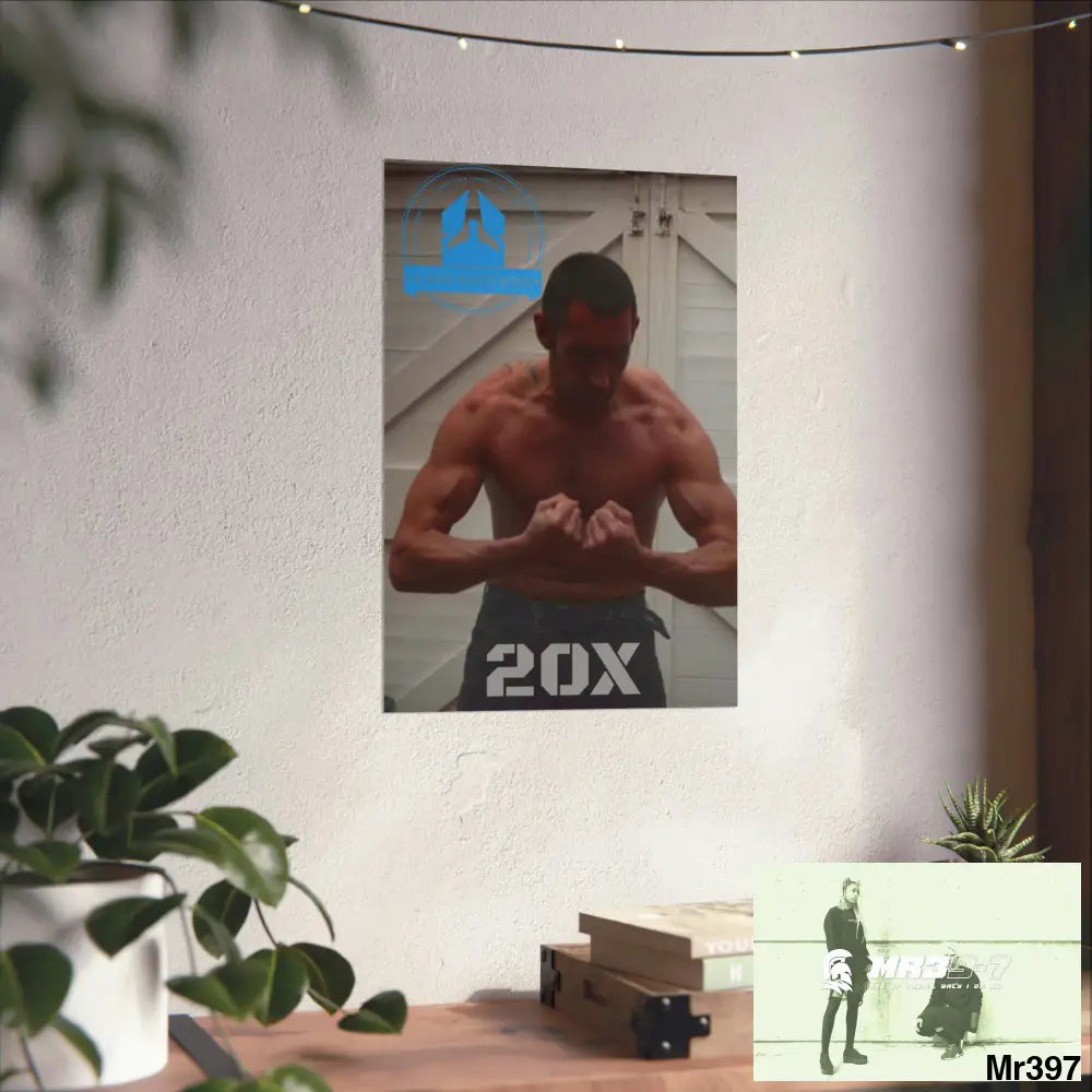 The original A Who Dares Wins Matte Vertical Posters Poster