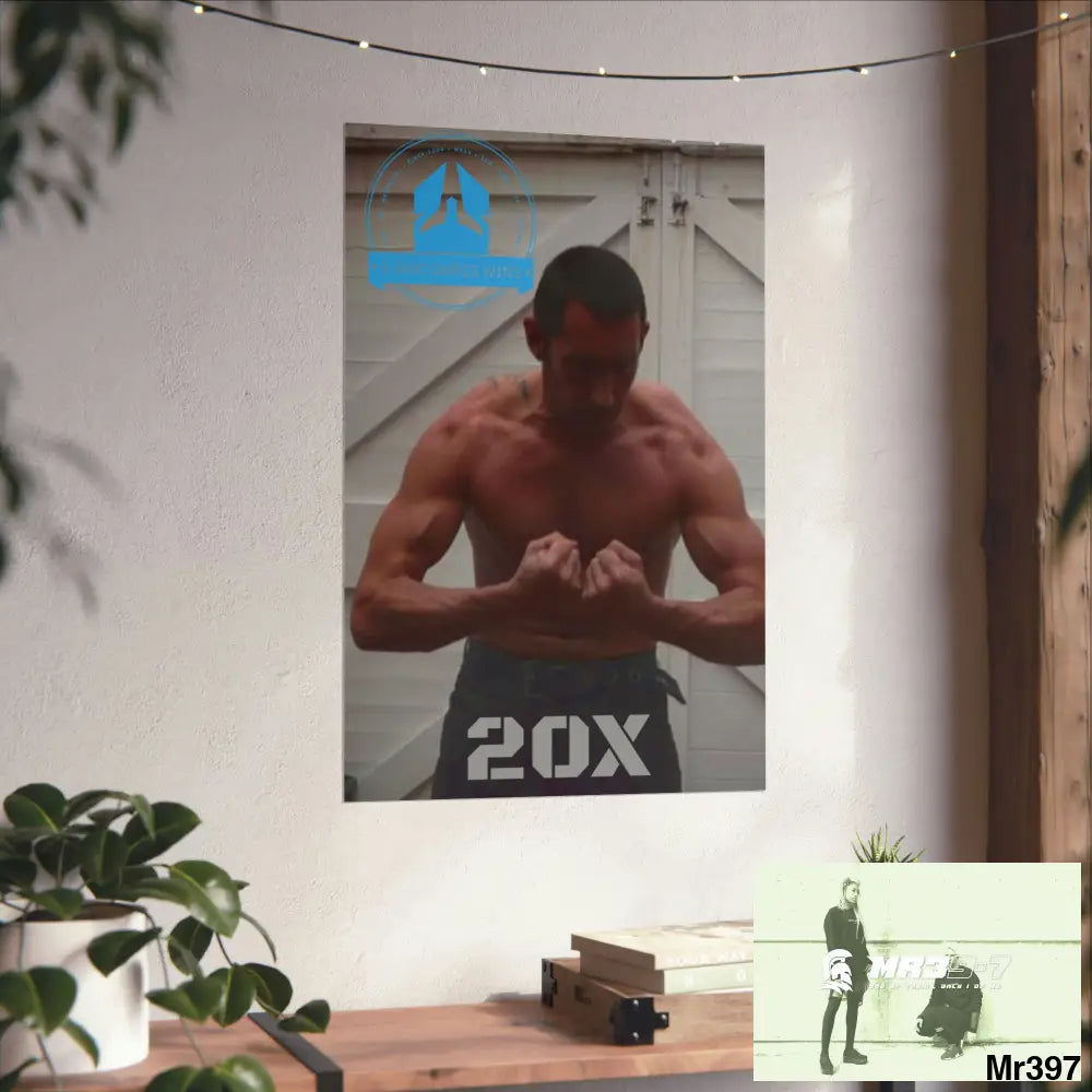 The original A Who Dares Wins Matte Vertical Posters Poster