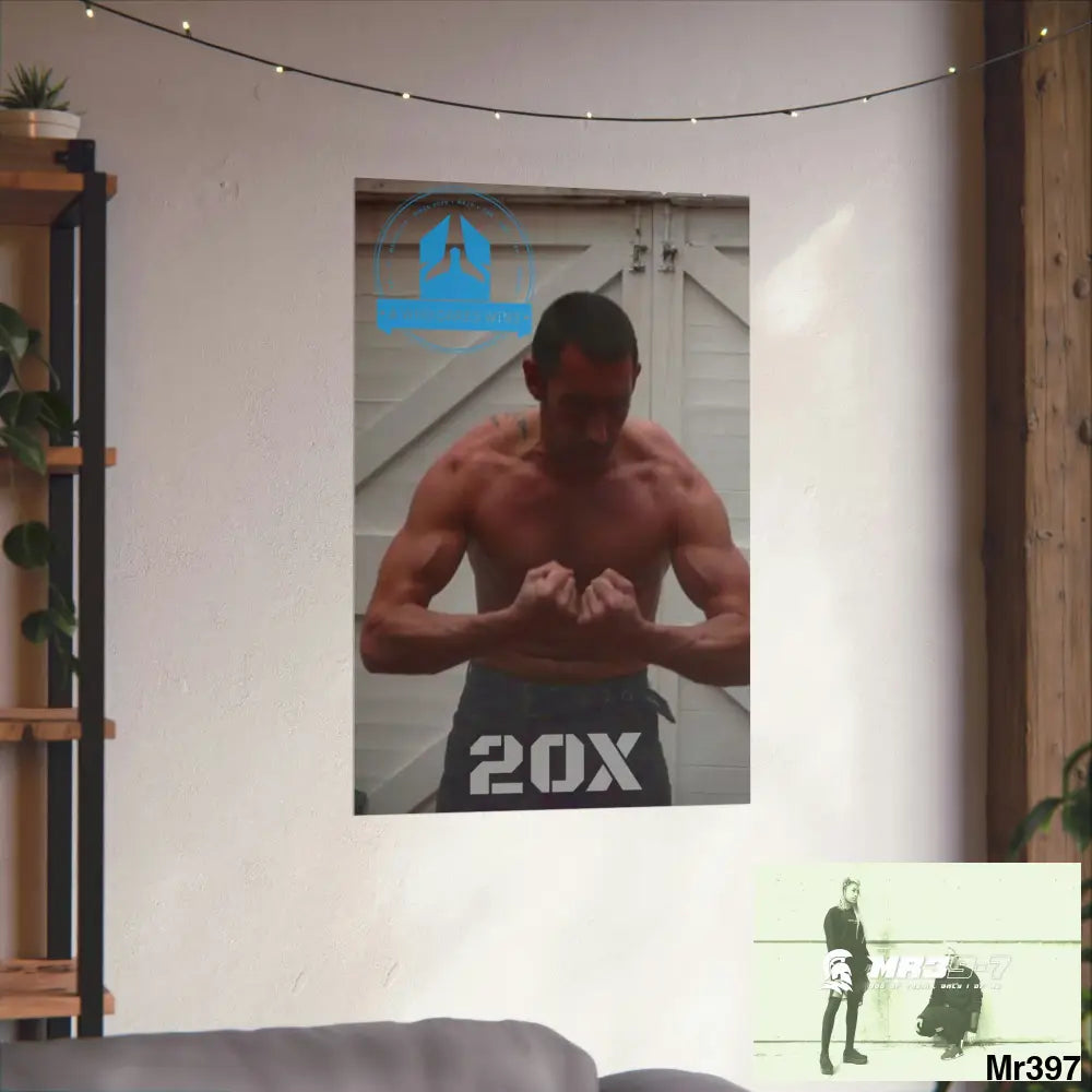 The original A Who Dares Wins Matte Vertical Posters Poster