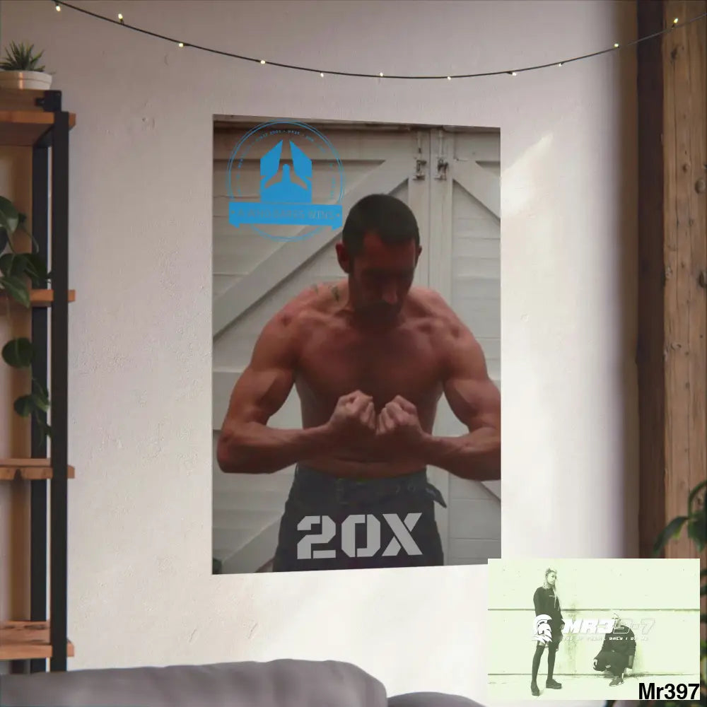 The original A Who Dares Wins Matte Vertical Posters Poster