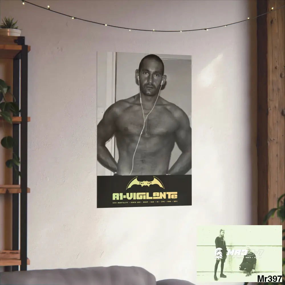 The original A1- Vigilante 20X Matte Vertical Posters Poster