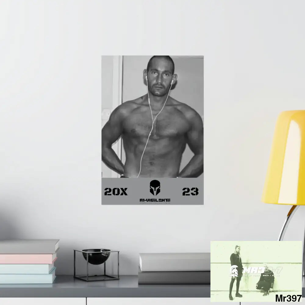 The original A1-Vigilante Sparta Matte Vertical Posters 13’’ x 19’’ / Matte Poster