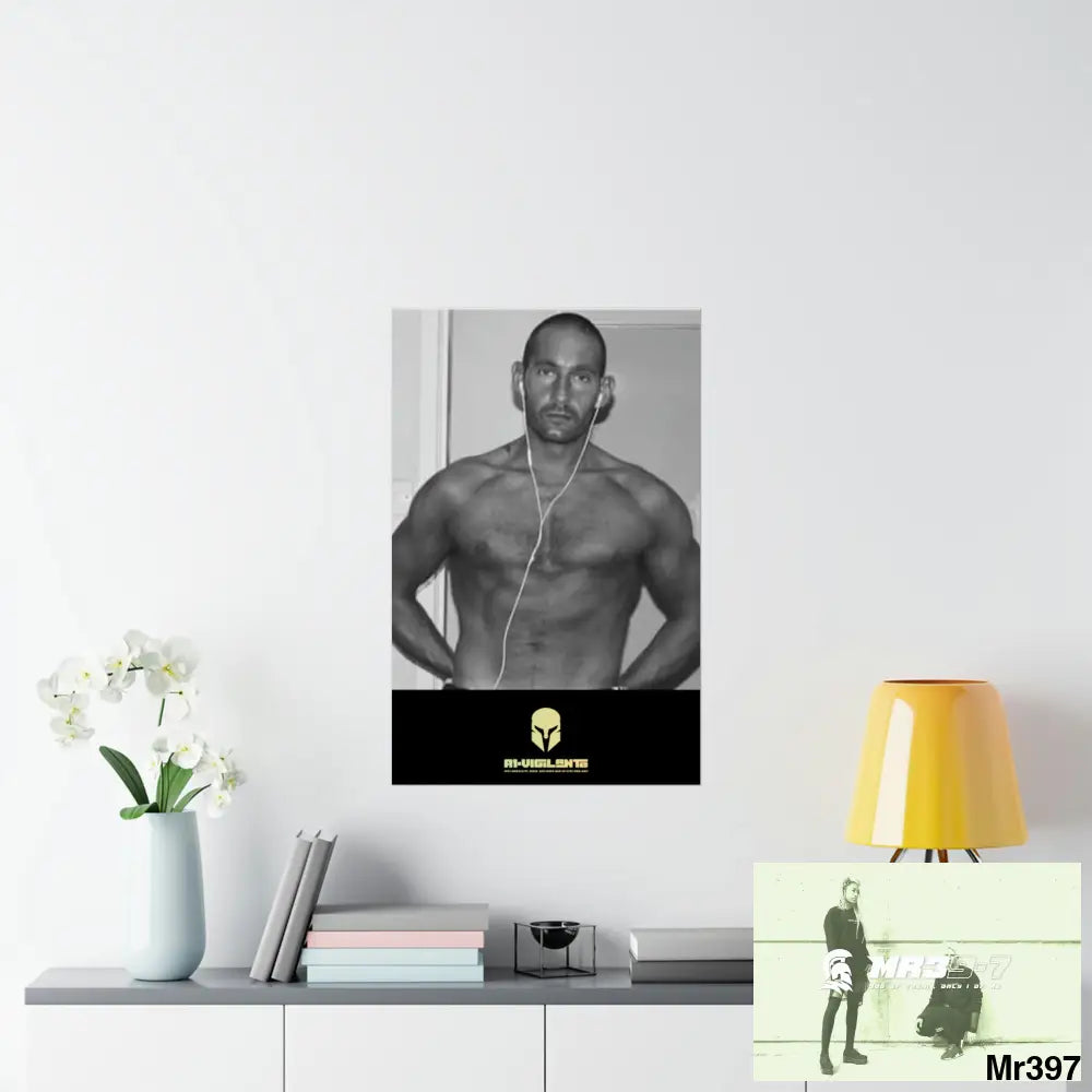 The original A1-Vigilante Sparta Matte Vertical Posters 22’’ x 34’’ / Matte Poster
