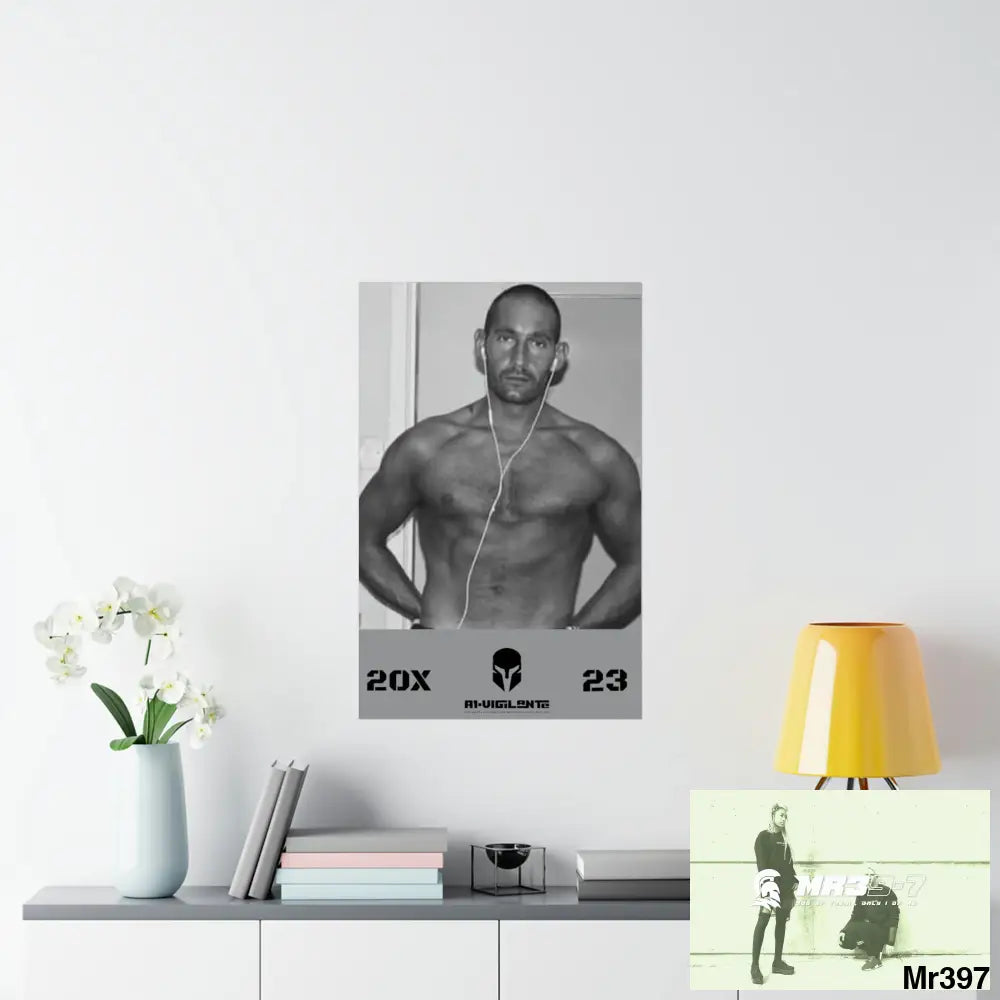 The original A1-Vigilante Sparta Matte Vertical Posters 22’’ x 34’’ / Matte Poster