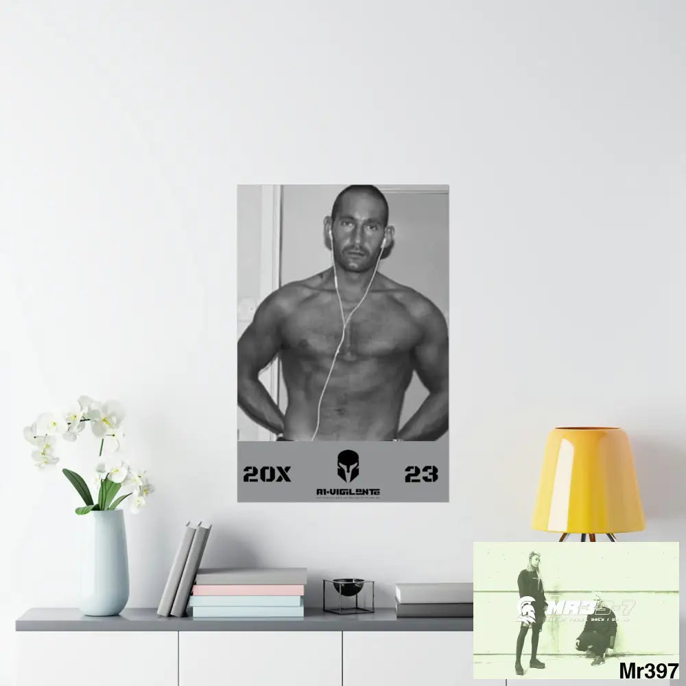 The original A1-Vigilante Sparta Matte Vertical Posters 24″ x 36″ / Matte Poster