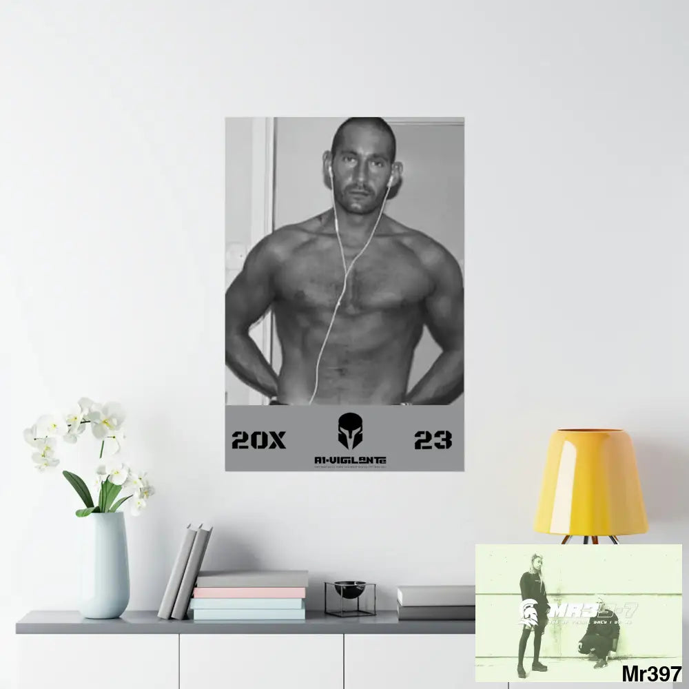 The original A1-Vigilante Sparta Matte Vertical Posters 27’’ x 40’’ / Matte Poster