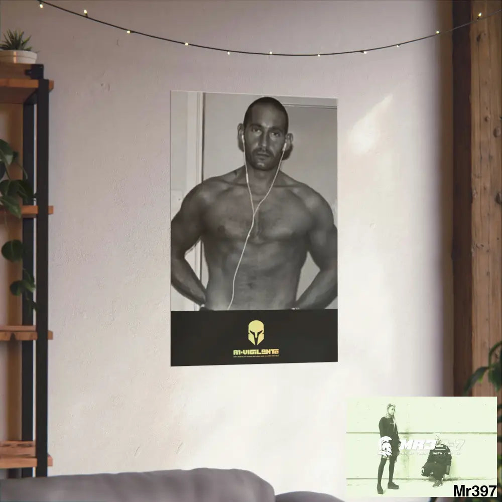 The original A1-Vigilante Sparta Matte Vertical Posters Poster