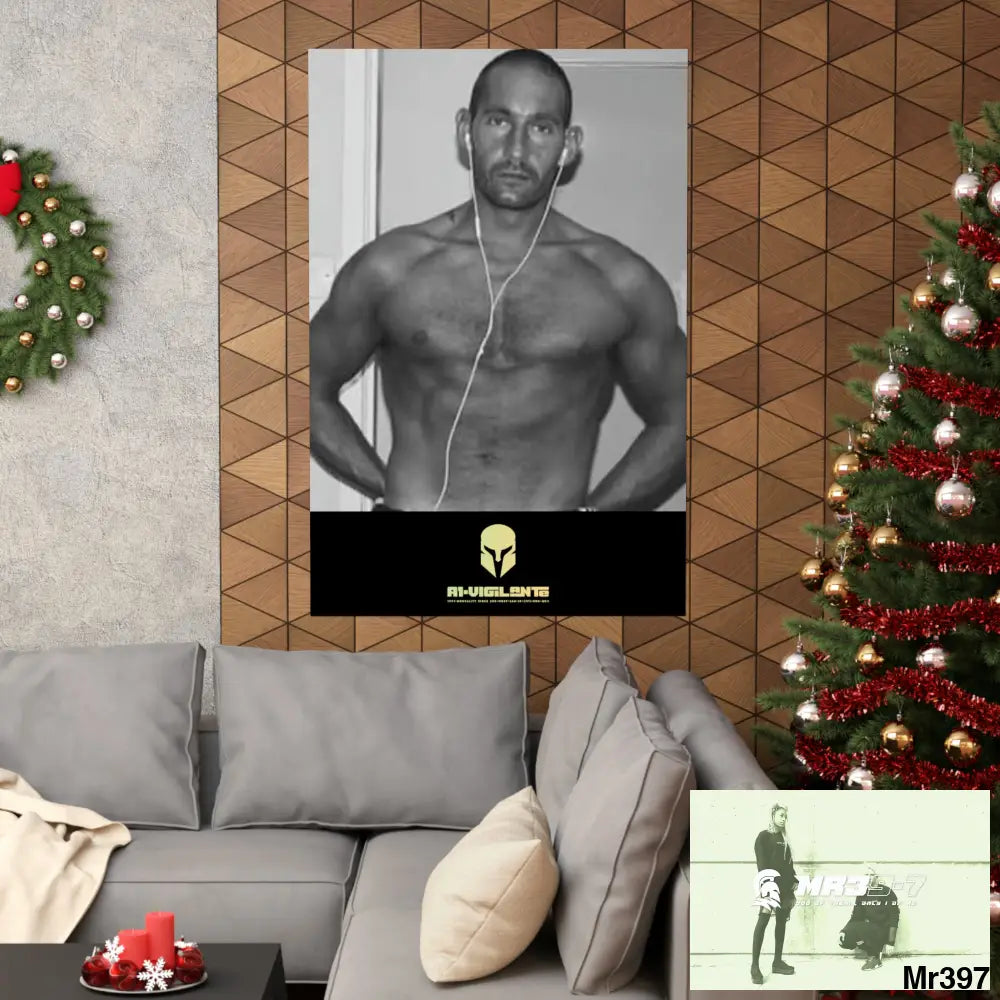 The original A1-Vigilante Sparta Matte Vertical Posters Poster