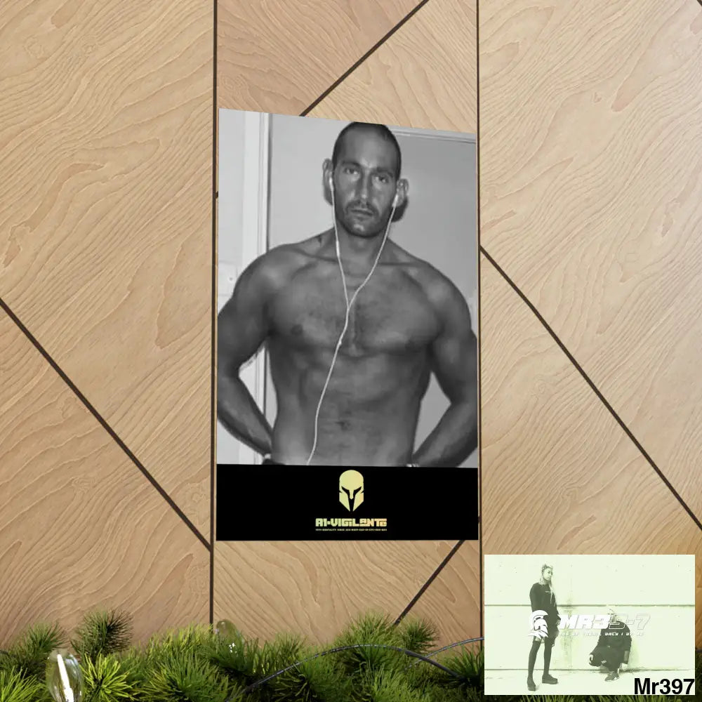 The original A1-Vigilante Sparta Matte Vertical Posters Poster