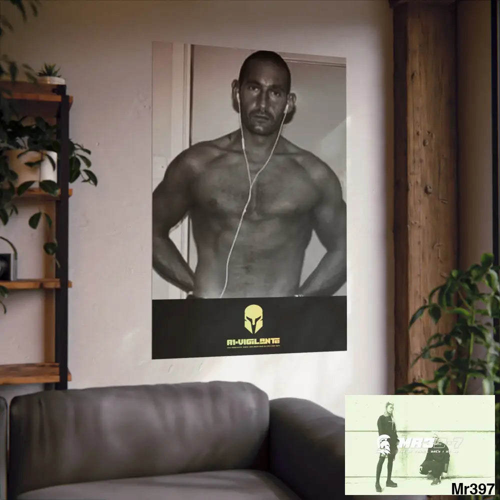 The original A1-Vigilante Sparta Matte Vertical Posters Poster