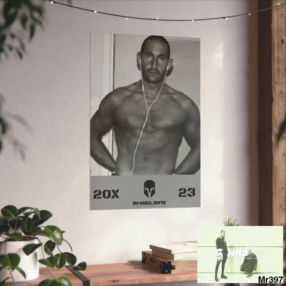 The original A1-Vigilante Sparta Matte Vertical Posters Poster