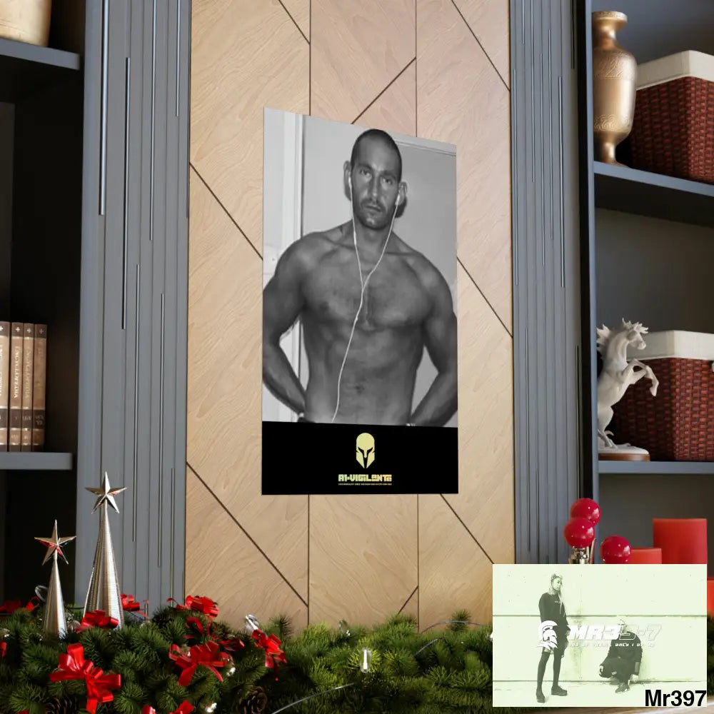 The original A1-Vigilante Sparta Matte Vertical Posters Poster