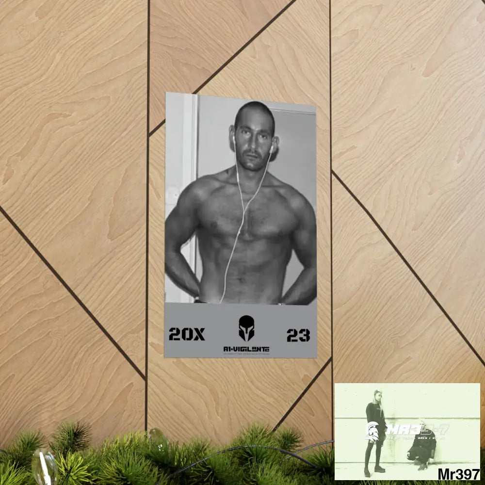 The original A1-Vigilante Sparta Matte Vertical Posters Poster