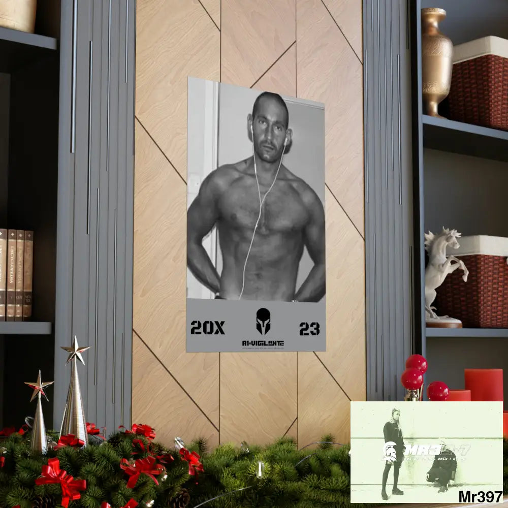 The original A1-Vigilante Sparta Matte Vertical Posters Poster