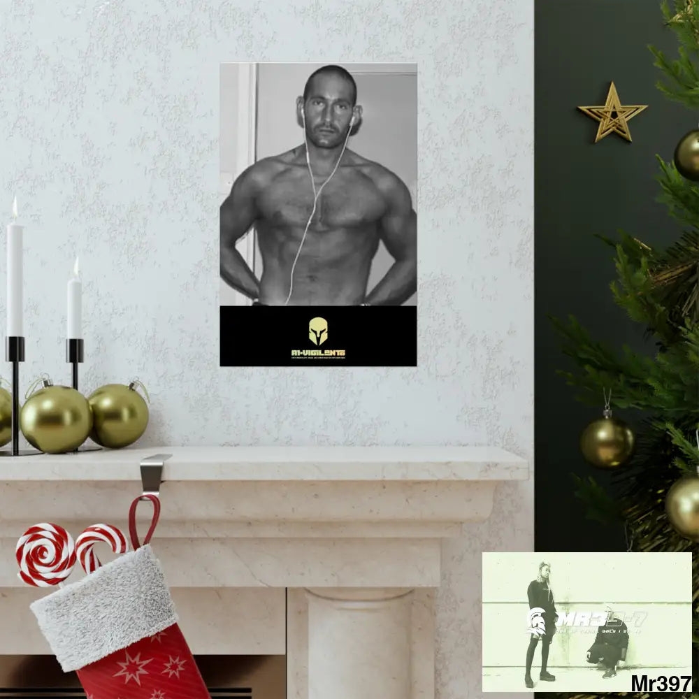 The original A1-Vigilante Sparta Matte Vertical Posters Poster