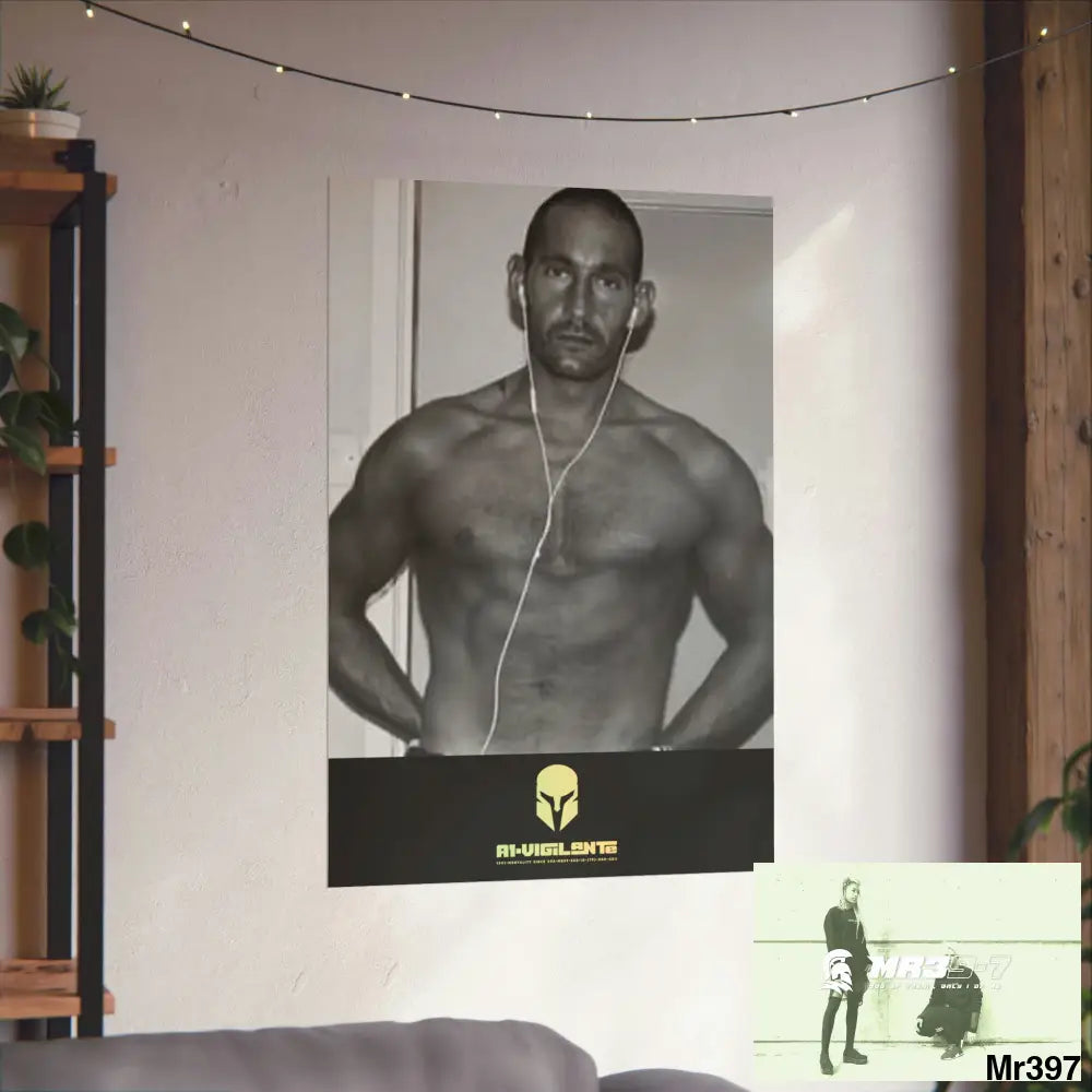 The original A1-Vigilante Sparta Matte Vertical Posters Poster