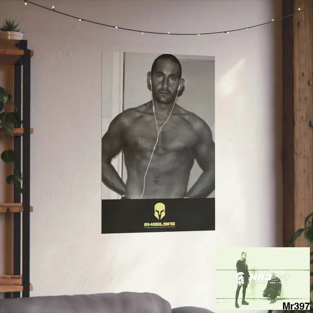 The original A1-Vigilante Sparta Matte Vertical Posters Poster