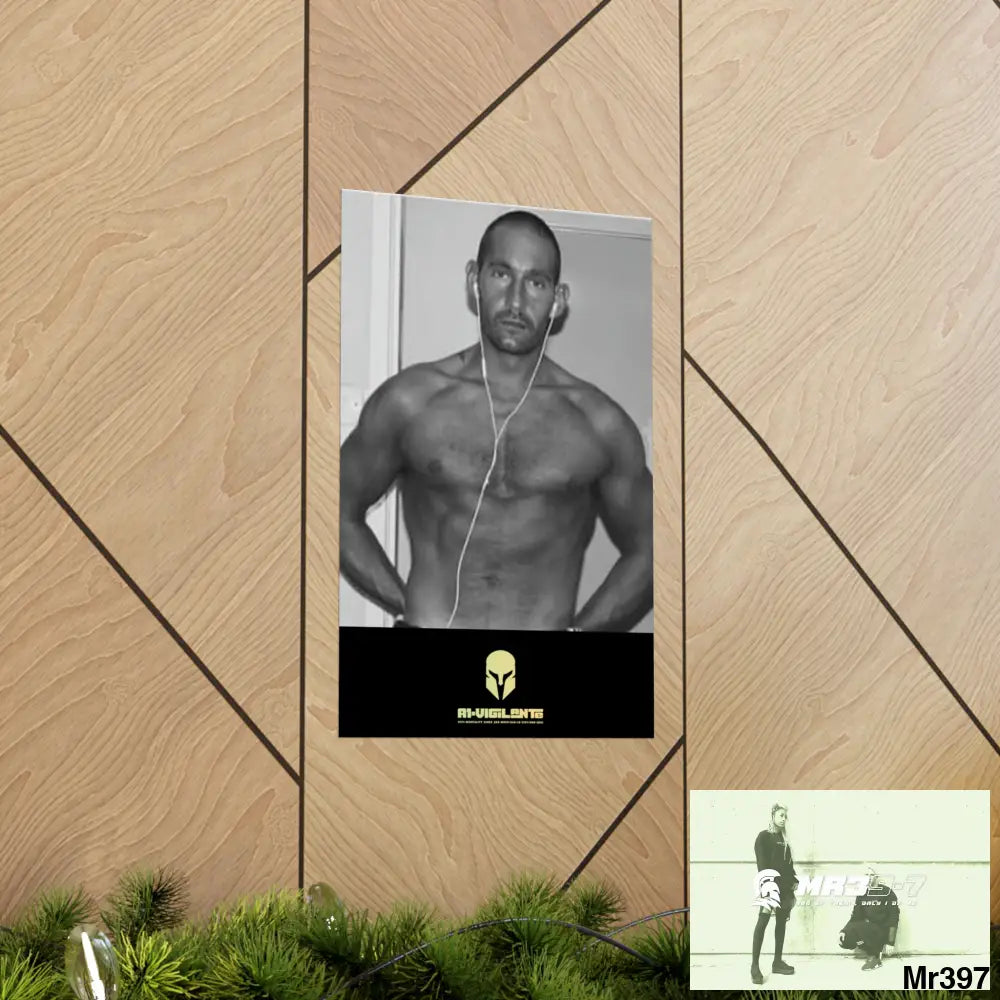 The original A1-Vigilante Sparta Matte Vertical Posters Poster