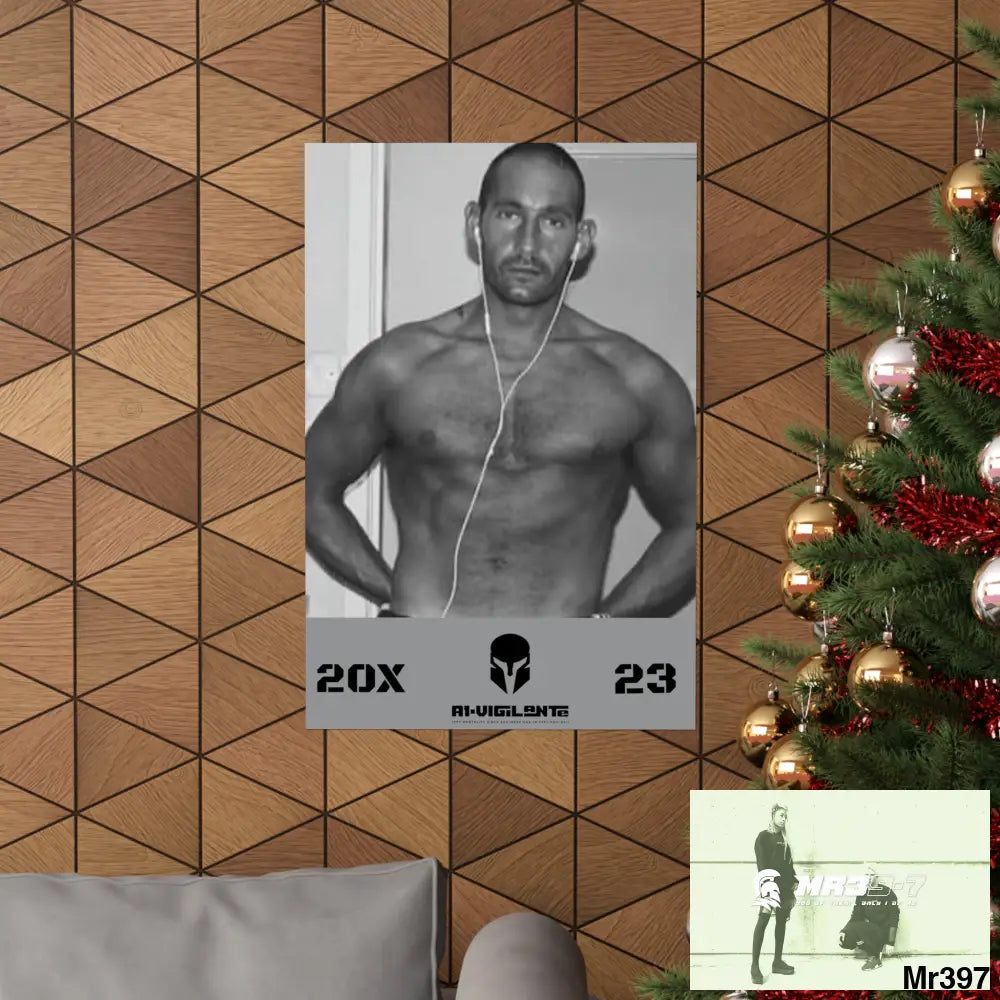 The original A1-Vigilante Sparta Matte Vertical Posters Poster