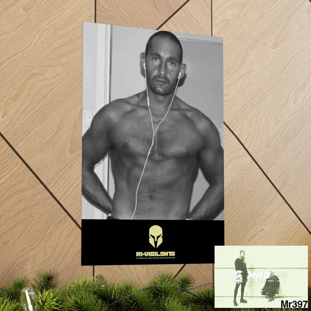 The original A1-Vigilante Sparta Matte Vertical Posters Poster