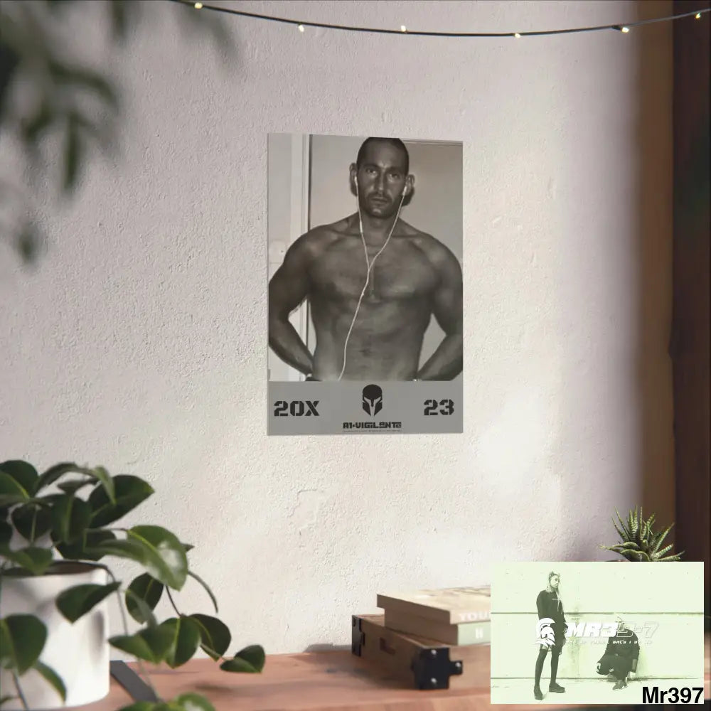 The original A1-Vigilante Sparta Matte Vertical Posters Poster