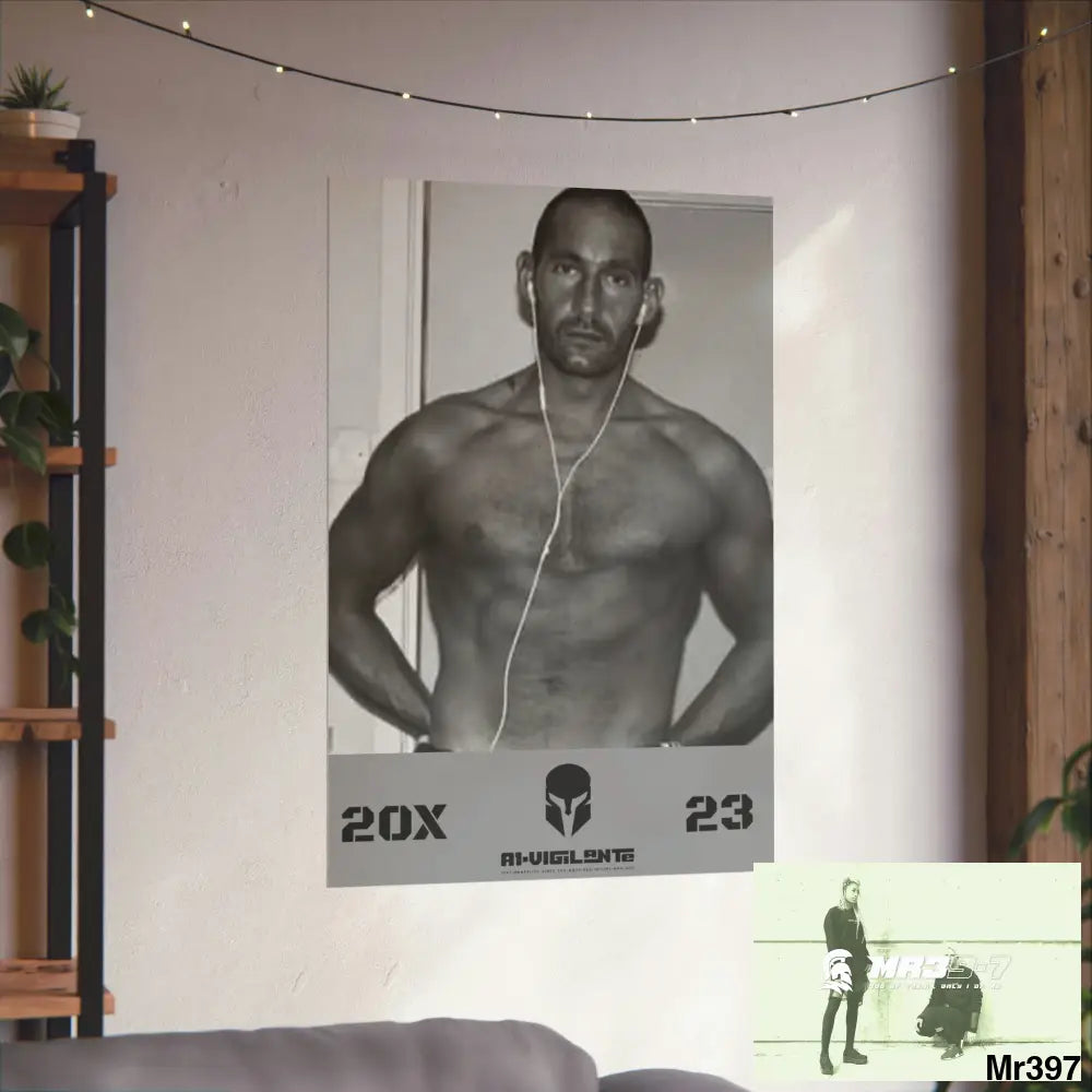 The original A1-Vigilante Sparta Matte Vertical Posters Poster