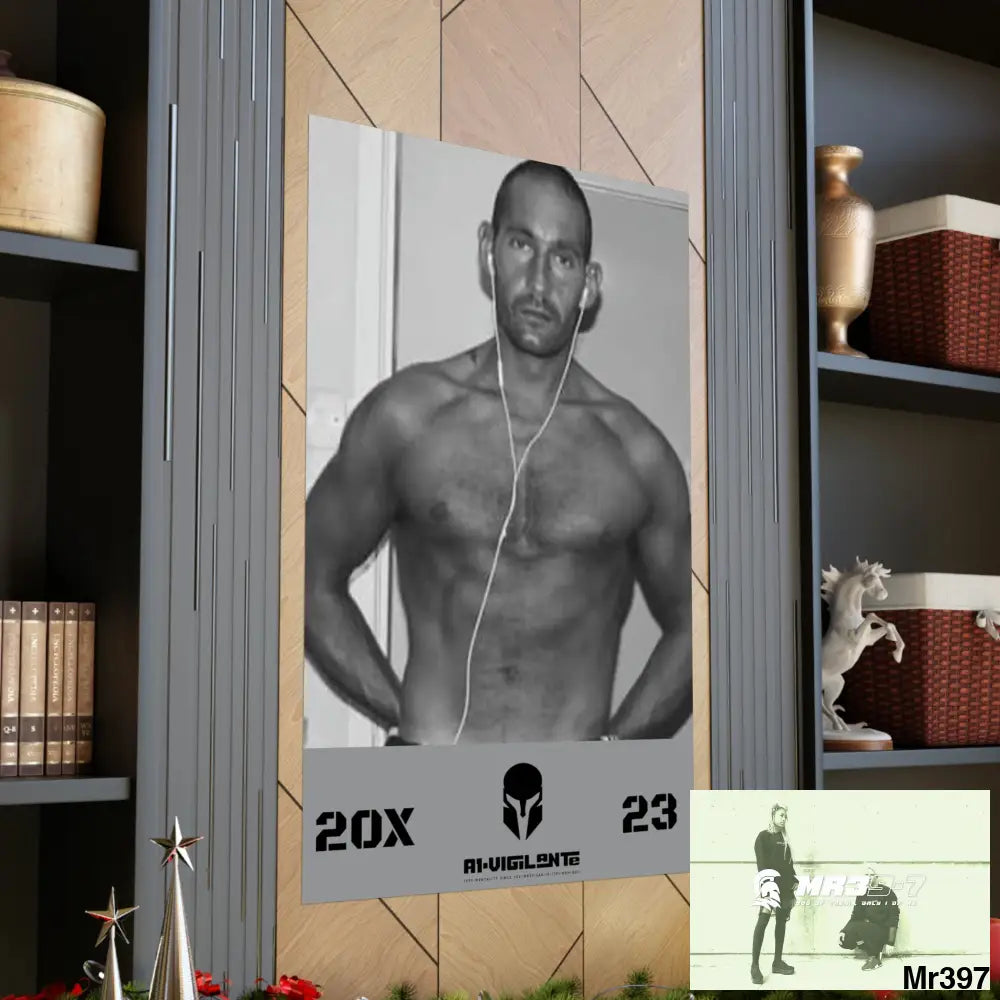 The original A1-Vigilante Sparta Matte Vertical Posters Poster