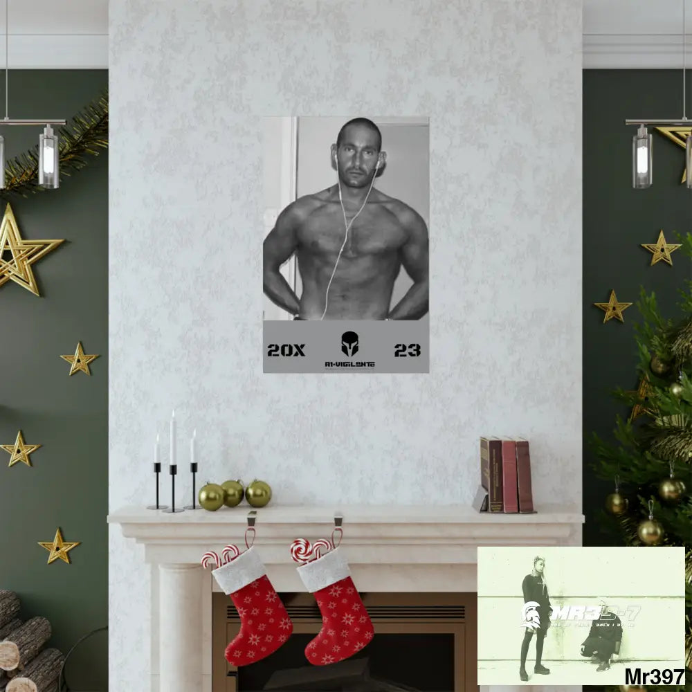 The original A1-Vigilante Sparta Matte Vertical Posters Poster