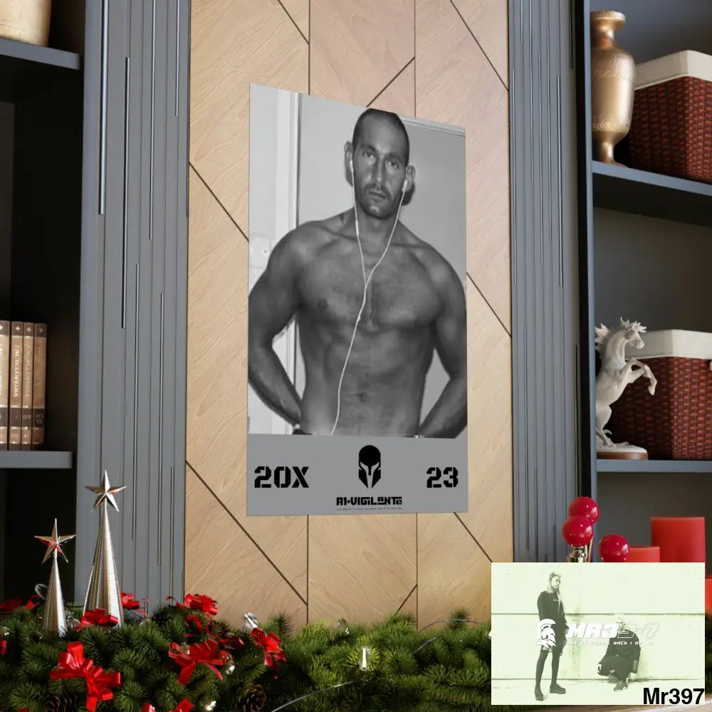 The original A1-Vigilante Sparta Matte Vertical Posters Poster