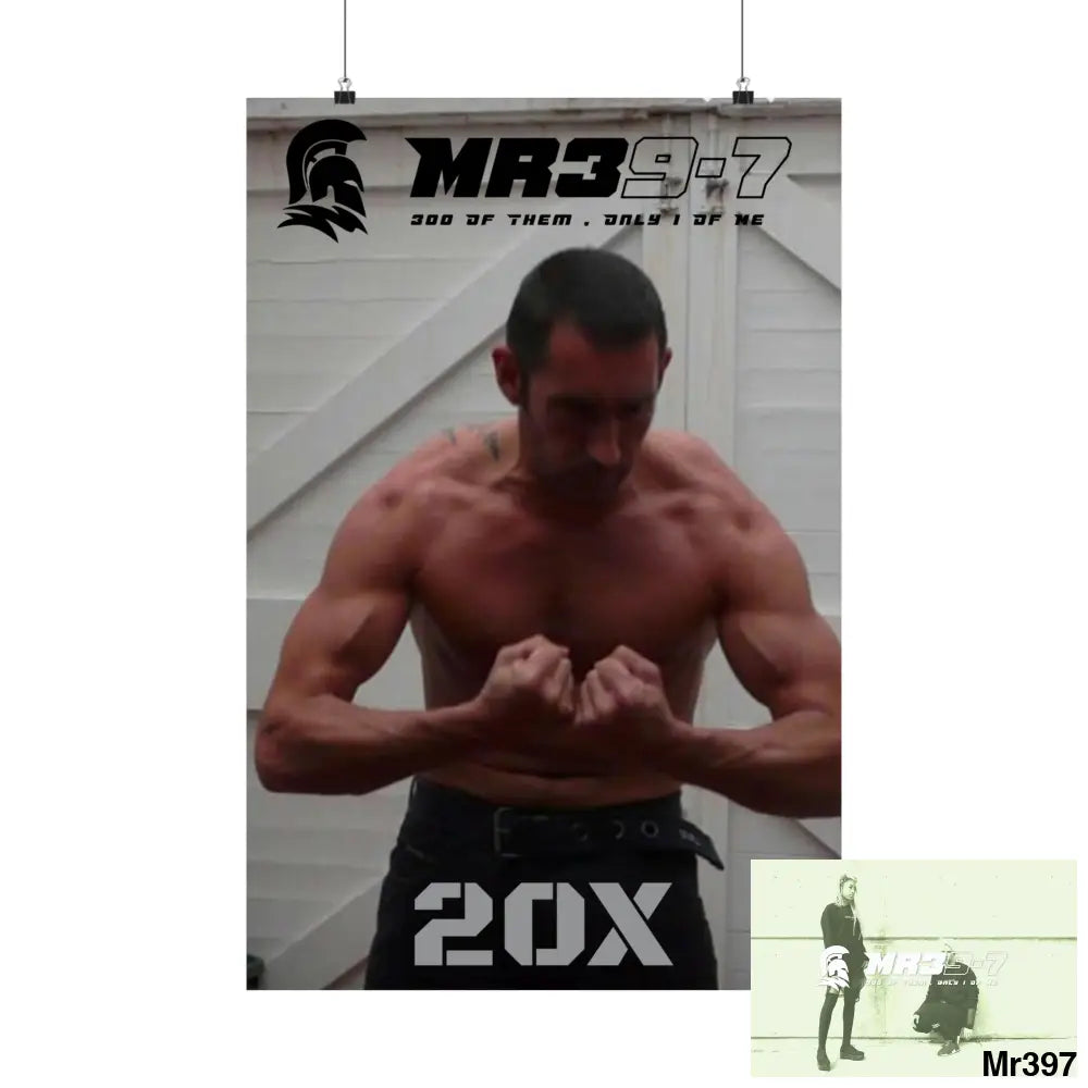 The original MR39-7 20X Matte Vertical Posters 20″ x 30″ / Matte Poster