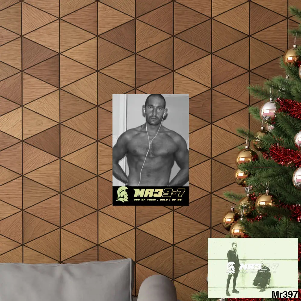 The original MR39-7 Matte Vertical Posters Poster