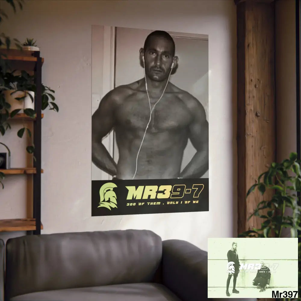 The original MR39-7 Matte Vertical Posters Poster