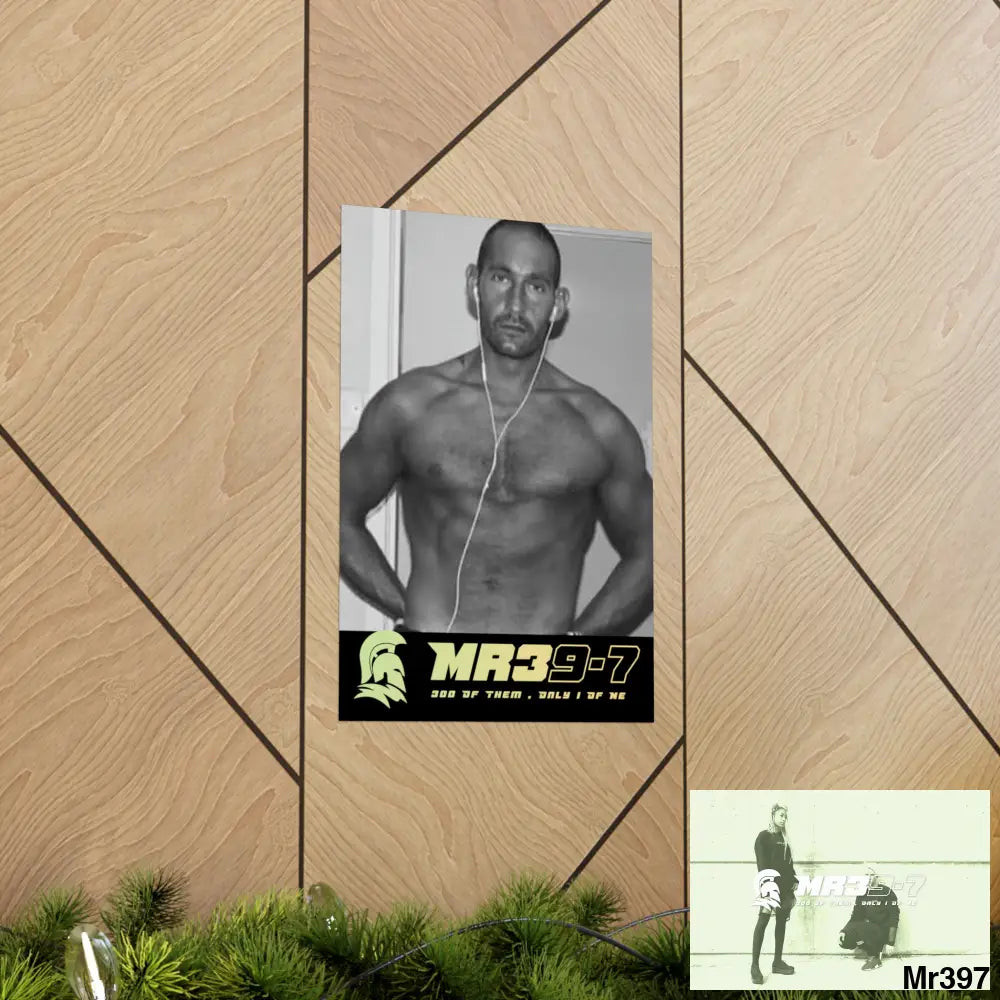 The original MR39-7 Matte Vertical Posters Poster