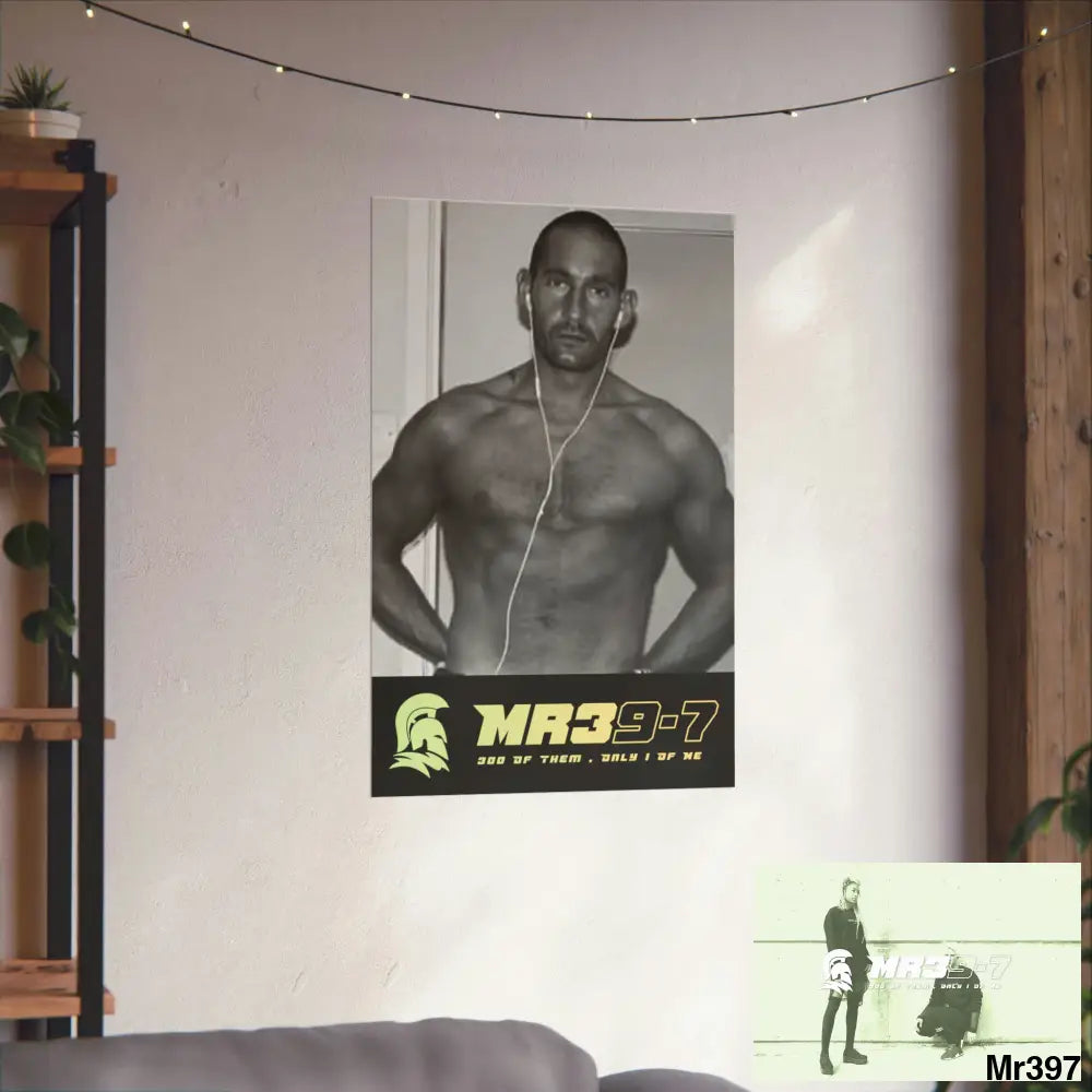 The original MR39-7 Matte Vertical Posters Poster
