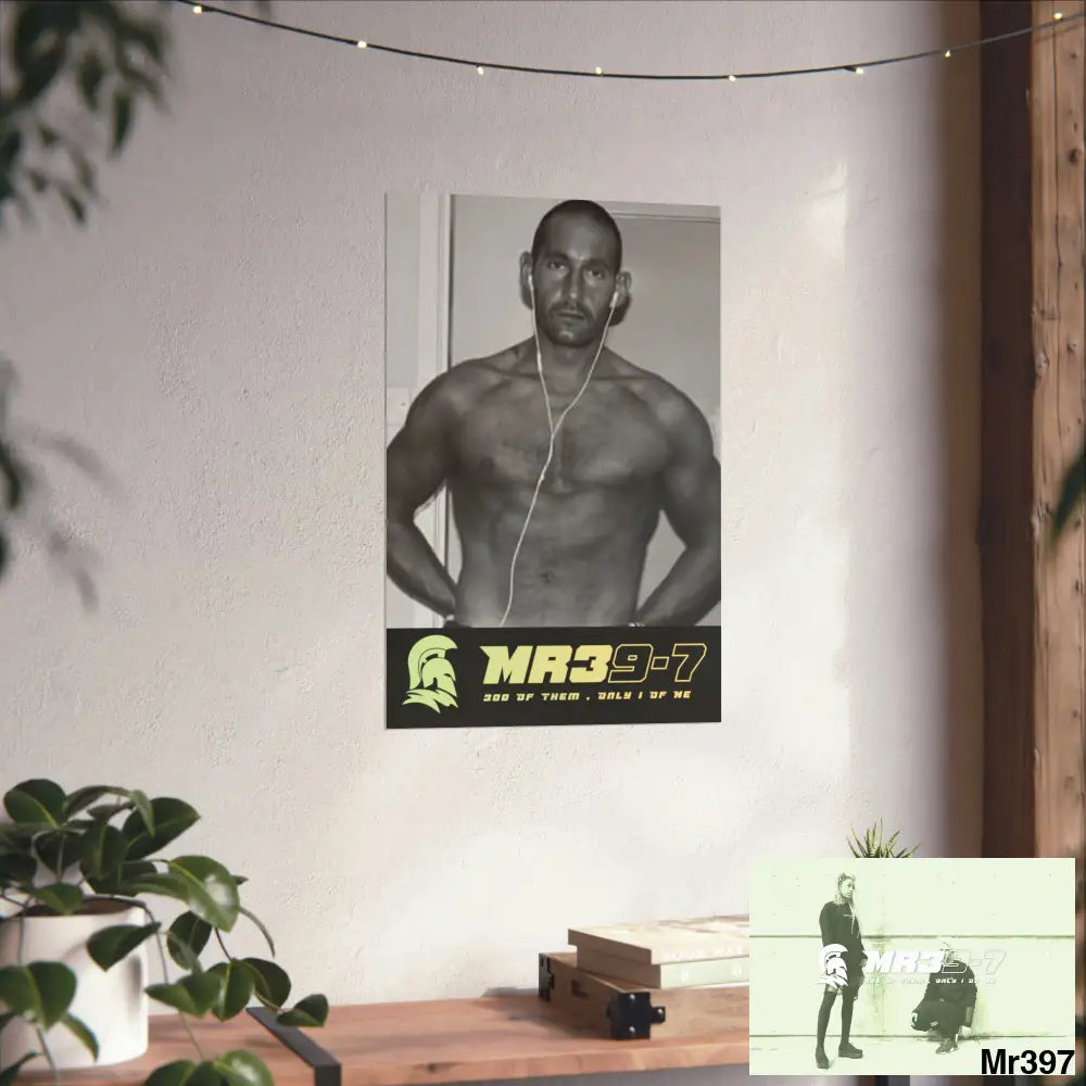 The original MR39-7 Matte Vertical Posters Poster