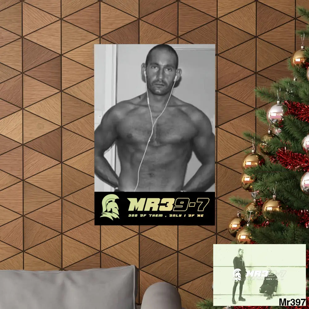 The original MR39-7 Matte Vertical Posters Poster