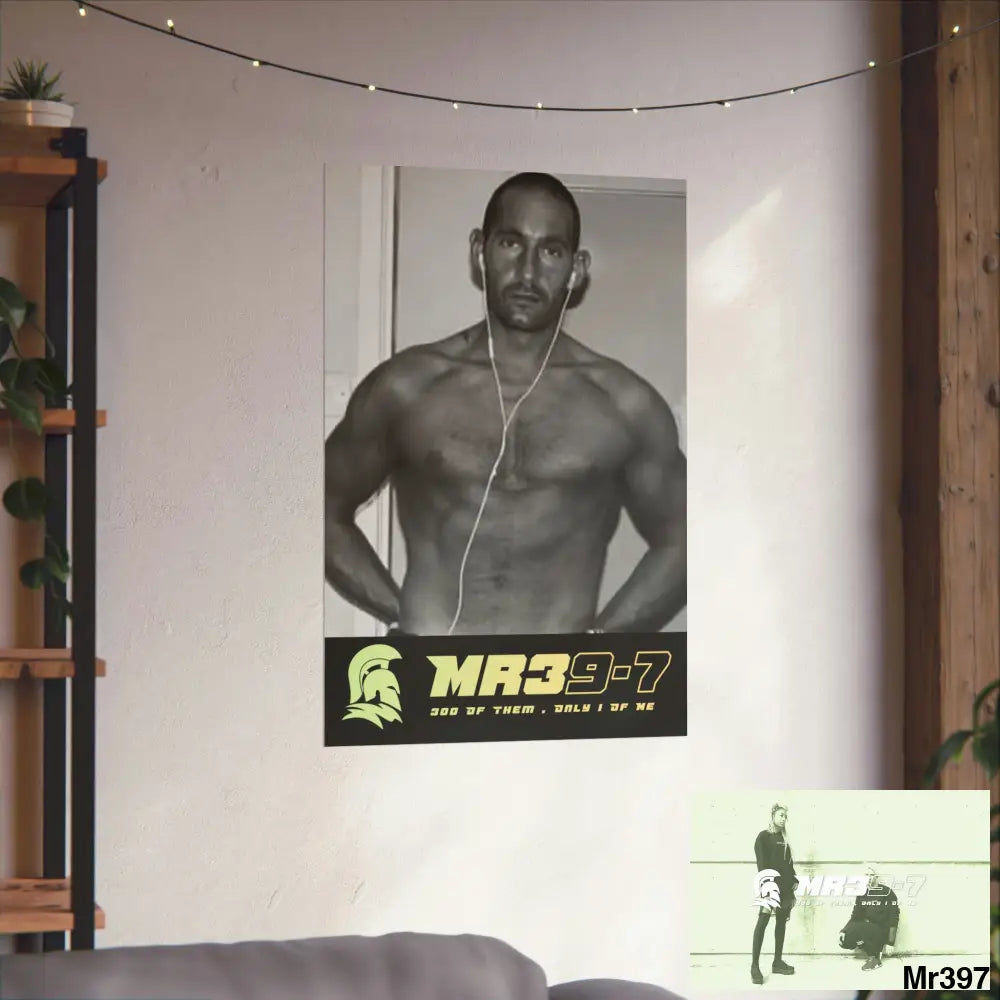 The original MR39-7 Matte Vertical Posters Poster
