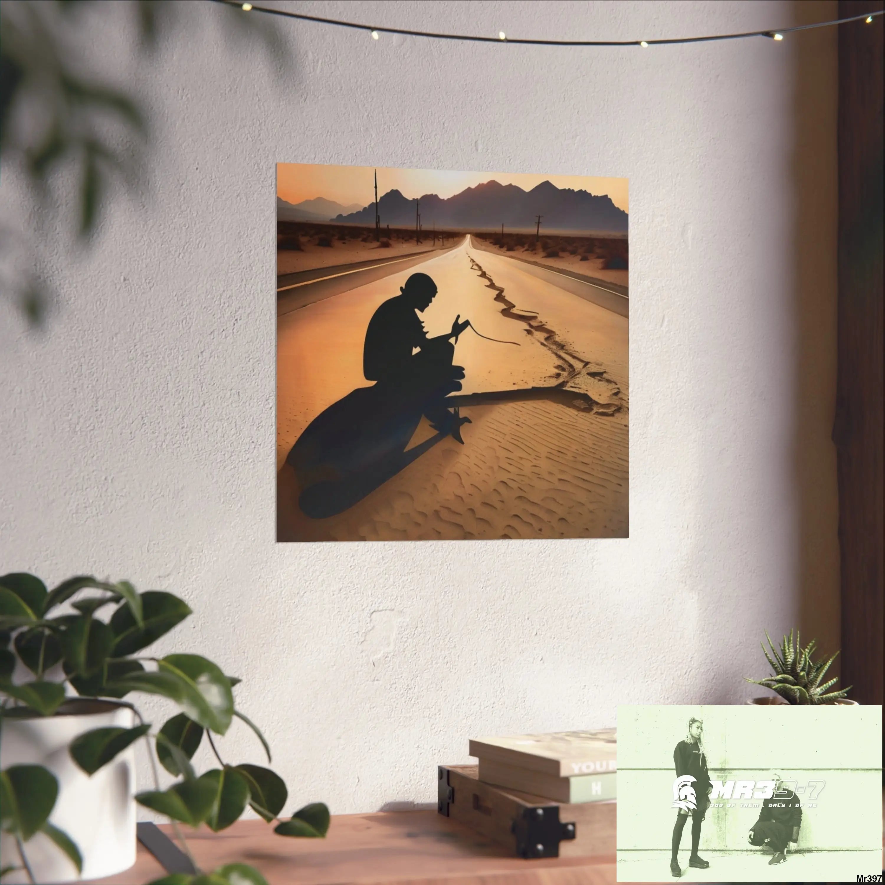 The Road — Dahab Gold (Variant A) Fine Art Poster Poster