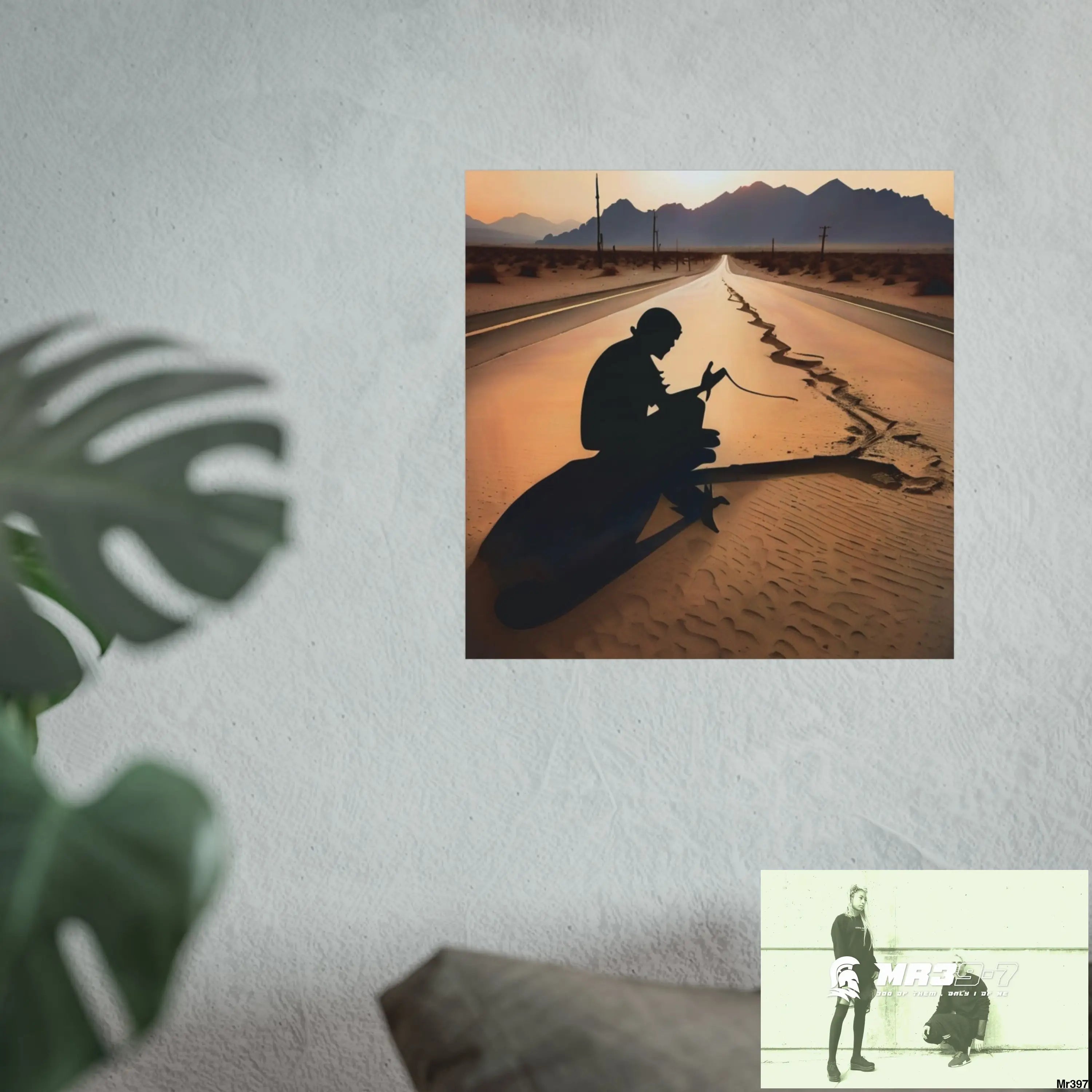 The Road — Dahab Gold (Variant A) Fine Art Poster Poster